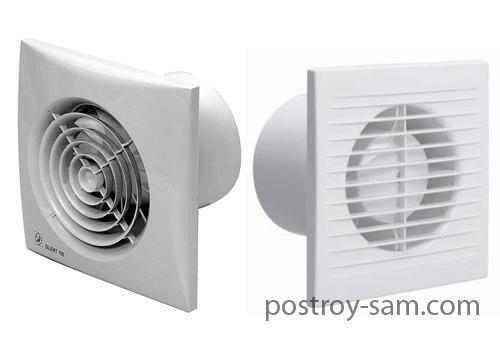 Вытяжные вентиляторы для ванных комнат и туалетов: назначение и установка