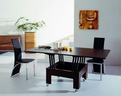 Журнальный стол-трансформер для гостиной: фото в интерьере, красивая и недорогая мебель в зал, чем можно заменить