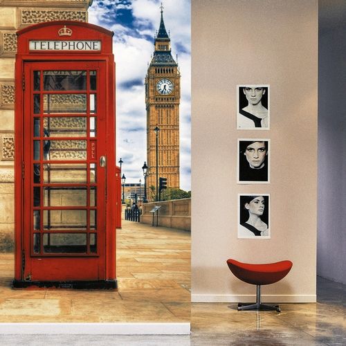 Фотообои «Лондон»: современные интерьеры с английским акцентом