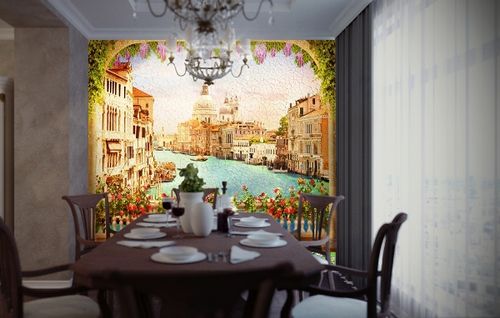 Фотообои Венеция: воссоздание изысканного стиля