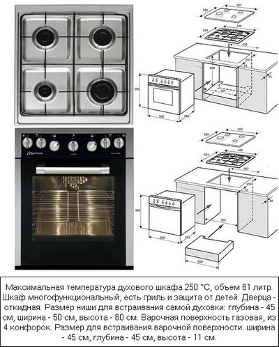 Газовые плиты с электрической духовкой - рейтинг моделей, цены, отзывы, инструкции