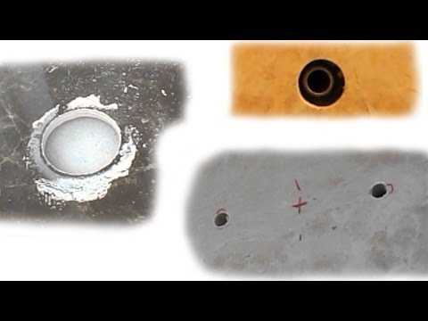 Как просверлить отверстие в плитке: видео инструкция