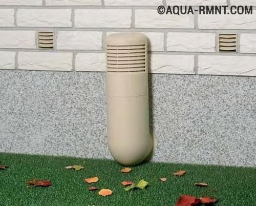 Как устраивается вентиляция системы канализации в частном доме