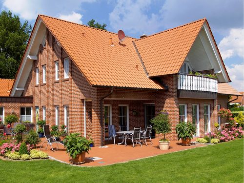 Отделка клинкерным кирпичом крыши вашего дома