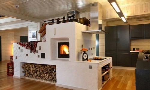 Печное отопление двухэтажного дома: принципы устройства печи