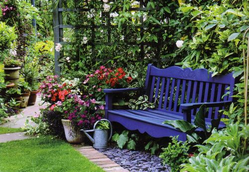 Садовая скамейка своими руками: идеи для сада