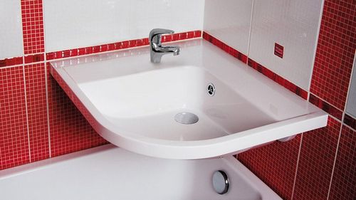 Умывальники в ванную комнату: фото примеры