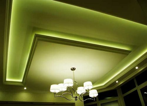 Установка светодиодной ленты на потолок своими руками