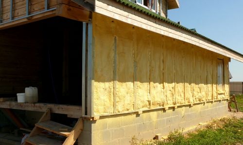 Утепление деревянного дома снаружи: инструкция (фото и видео)