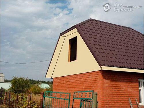 Вальмовая крыша своими руками - изготовление четырехскатной крыши   фото