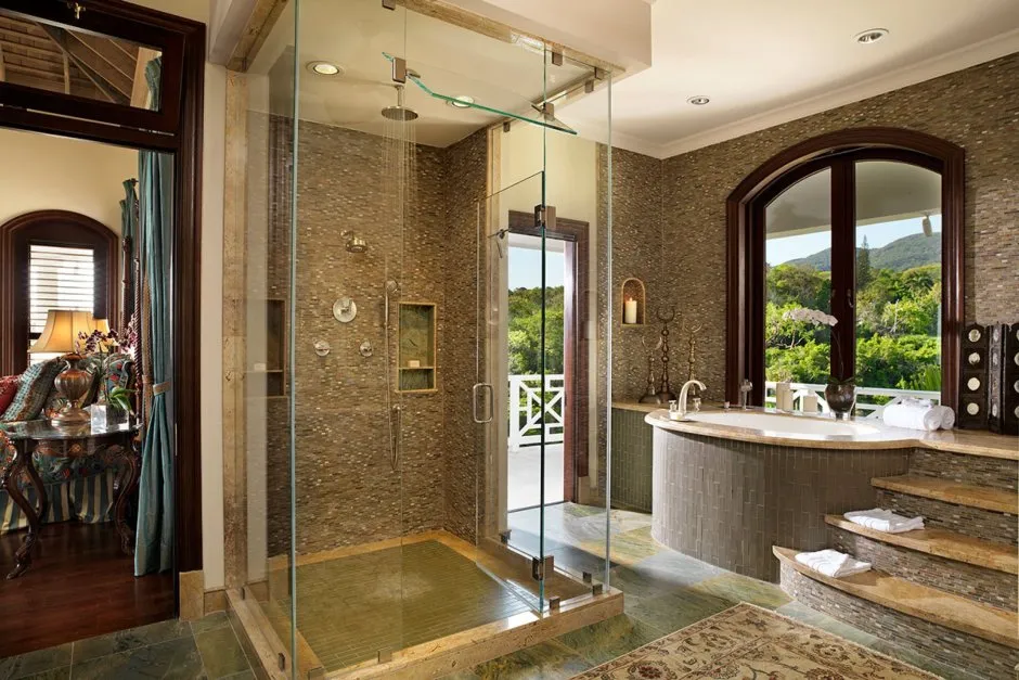 Ванные комнаты в частных домах