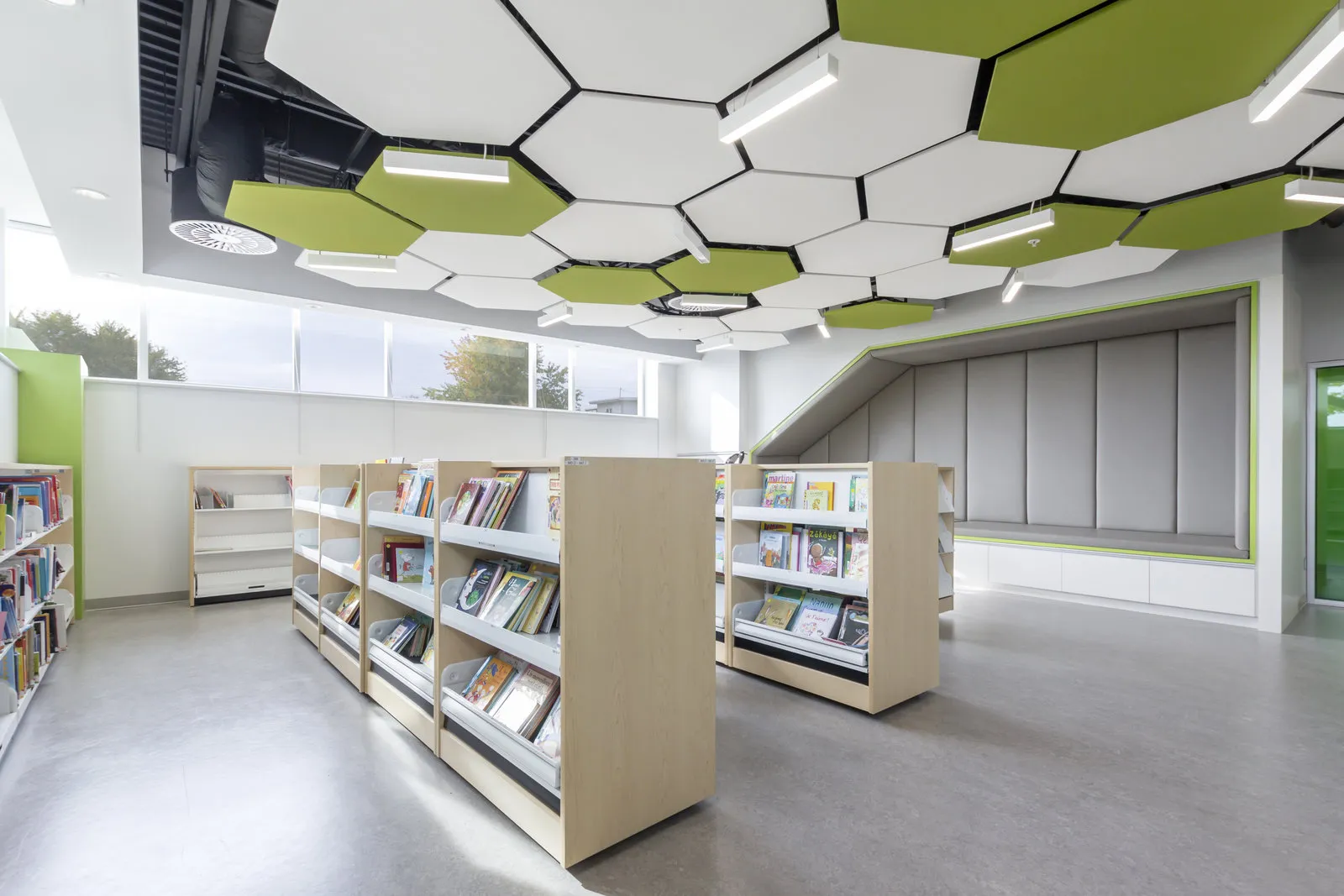 Дизайн библиотеки в детском саду