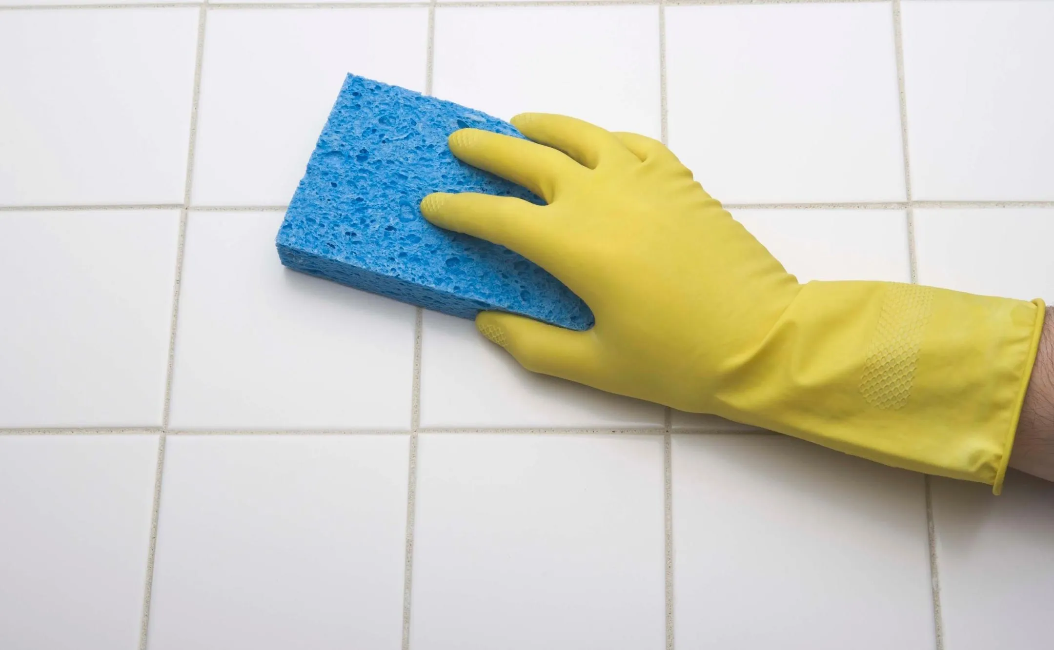 отмыть плитку в ванной после чистки