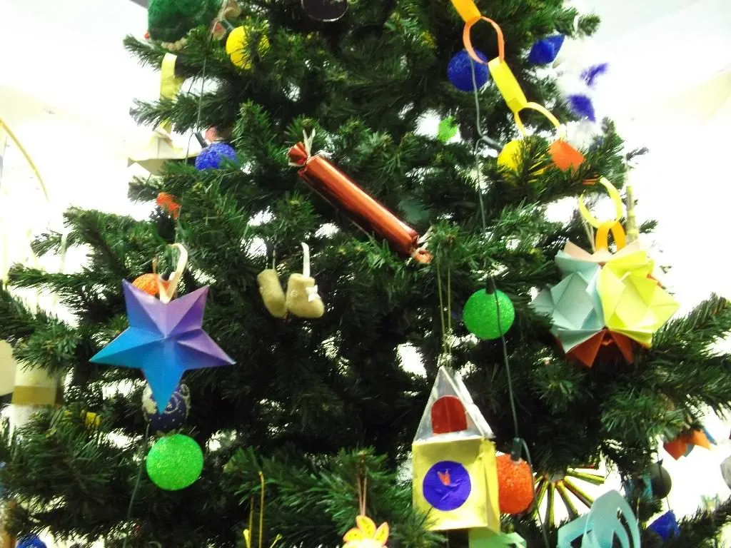 Новогодняя елка в детском саду