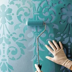 Декоративная краска для стен: эффекты, способы нанесения