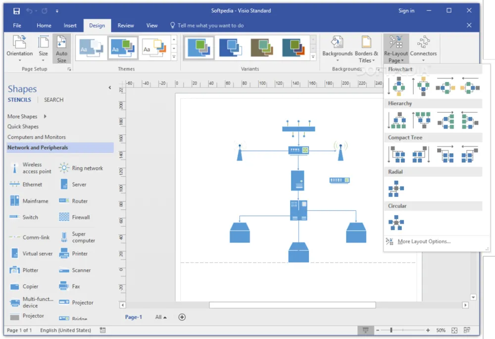 Программа Microsoft Visio