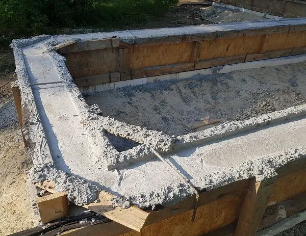 Фундамент из бетона