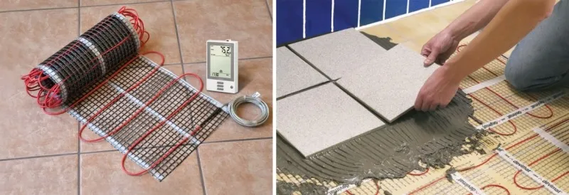 Кабельная система электрического теплого пола