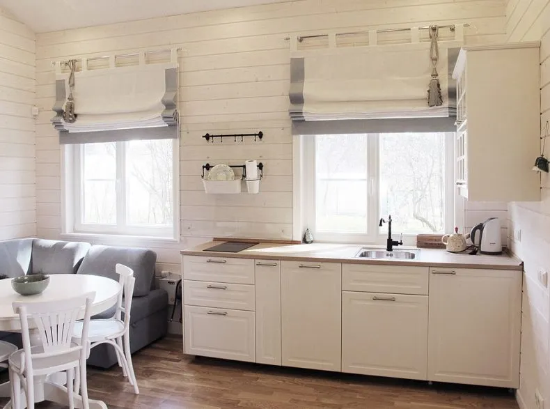 Короткие шторы на кухню: 70 фото идей и примеров с красивым дизайном оформления