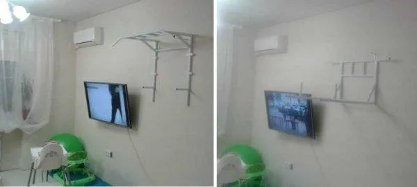 Турник на стену своими руками: чертежи, размеры и фото самодельного ...