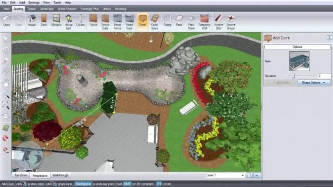 Программа для ландшафтного дизайна Realtime Landscaping Pro