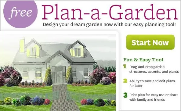 Программа для ландшафтного дизайна Plan a garden