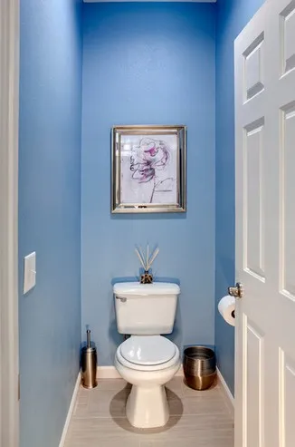 дизайн туалета стены под покраску
