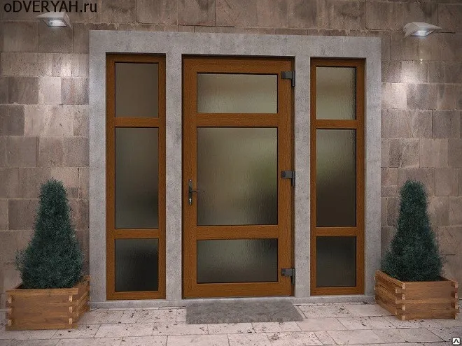 дверь из металлопластика